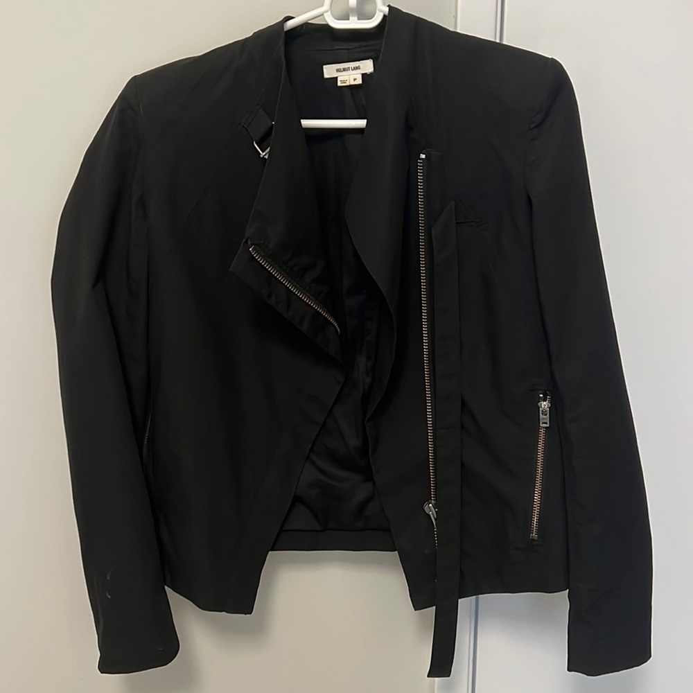 Helmut lang small black jacket. Great conditions.